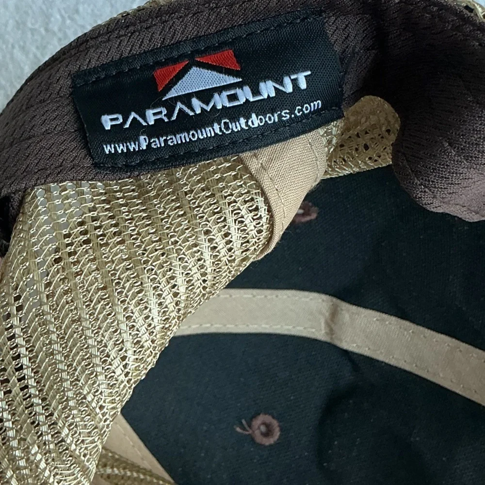 Paramount outdoor Embroidered Duck Brown Trucker Hat